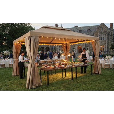 Τέντα Σκίασης 300 x 400 x 260(h)cm Με Μεγάλο Αεραγωγό Και Σκελετό Αλουμινίου φ80mm