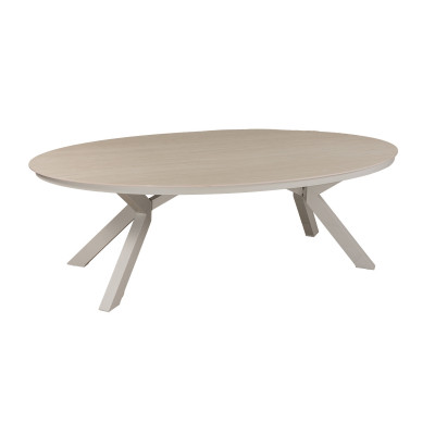 HARMONY Οβάλ Τραπεζαρία Σέτ Αλουμινίου Με Κεραμική Επιφάνεια ,Σέτ 7 Τεμαχίων 220 x 120 x 69(h)cm