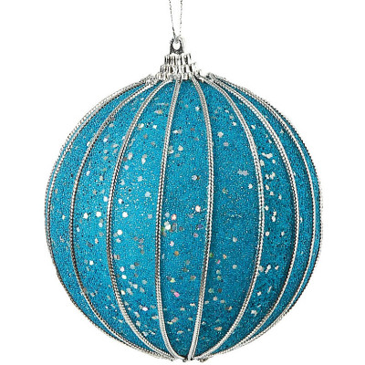 Πλαστική Χριστουγεννιάτικη Μπάλα 8cm,Σέτ/6