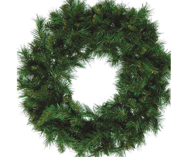 Χριστουγεννιάτικο Διπλό Στεφάνι Αυγούστα ,75cm