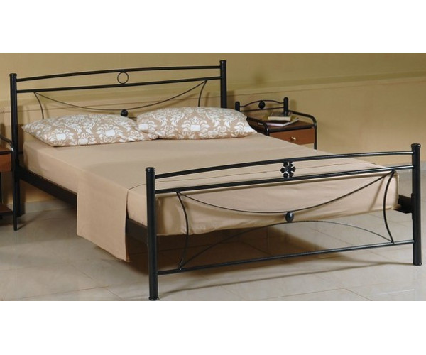 Διπλό Μεταλλικό Κρεβάτι Μαργαρίτα 198 x 148cm Διπλό Μεταλλικό Κρεβάτι Μαργαρίτα 198 x 148cm