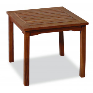 Ξύλινο Βοηθητικό Τραπεζάκι Coffee Table 50 x 50 x 45(Η) cm ,Acacia Wood