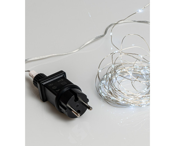 100Led Λαμπάκια Copper Ψυχρού Φωτισμού Με Μετασχηματιστή ,10 Μέτρα (Kelvin: 6.000 - 10.000) 100Led Λαμπάκια Copper Ψυχρού Φωτισμού Με Μετασχηματιστή ,10 Μέτρα (Kelvin: 6.000 - 10.000)