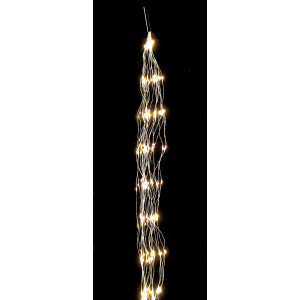 500Led Σταθερά Λαμπάκια Copper (Χταπόδι) 20 Πλοκάμια x 25Led Με Ασημί Καλώδιο Και Θερμό Φωτισμό Με Μετασχηματιστή Ip44 ,2,5 Μέτρα 
