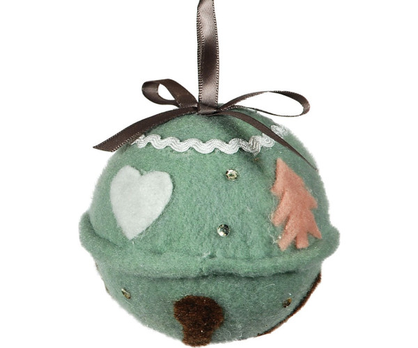 Πλαστική Χριστουγεννιάτικη Μπάλα 8cm