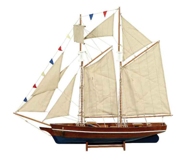 Ξύλινο Παραδοσιακό Καράβι 50 x 9 , 5 x 45 (H) cm 