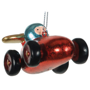 Πήλινο Κρεμαστό Χριστουγεννιάτικο Στολίδι 7cm