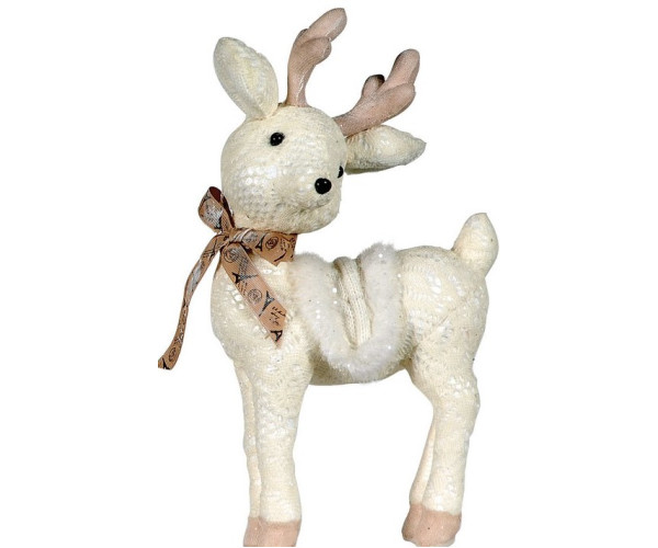 Λούτρινο Διακοσμητικό Ελάφι 41(h)cm