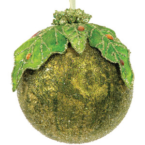 Πλαστική Χριστουγεννιάτικη Μπάλα  10cm