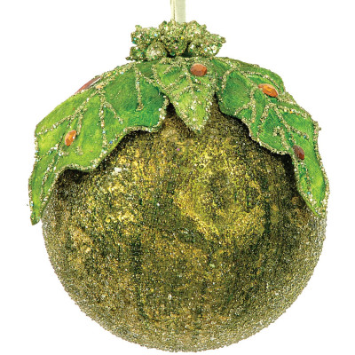 Πλαστική Χριστουγεννιάτικη Μπάλα  10cm