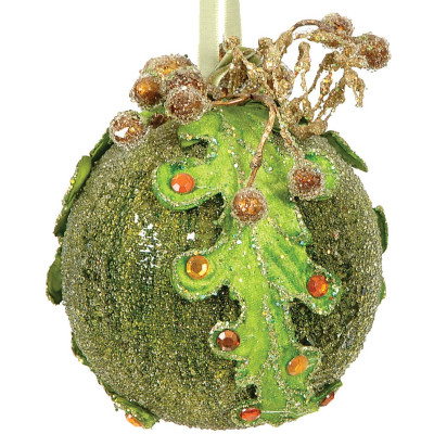 Πλαστική Χριστουγεννιάτικη Μπάλα 9cm