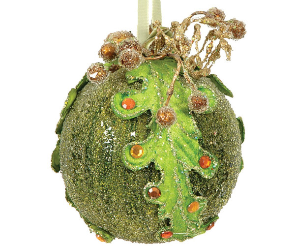 Πλαστική Χριστουγεννιάτικη Μπάλα 9cm