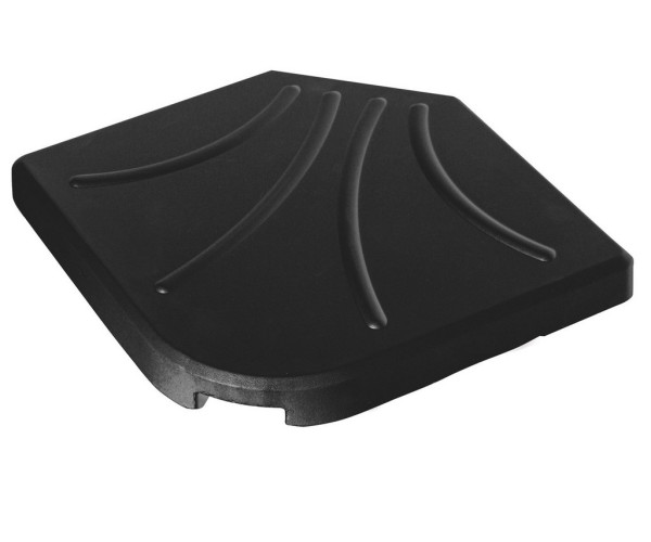 Μάυρη Βάση Πλάκα 50 x 50cm Για Γωνιακές Ομπρέλες 25Kgr Μάυρη Βάση Πλάκα 50 x 50cm Για Γωνιακές Ομπρέλες 25Kgr