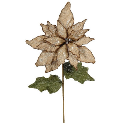 Χριστουγεννιάτικο Διακοσμητικό Λουλούδι 30 x 70(h)cm