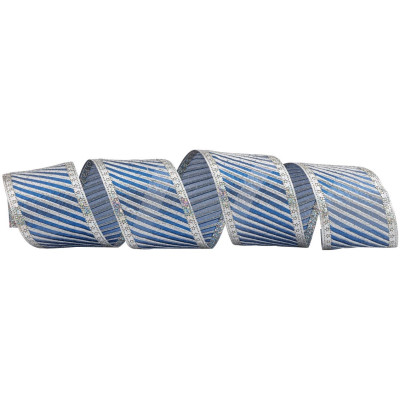 Μπλέ Χριστουγεννιάτικη Κορδέλα 8,5 Μέτρα (9 yards)