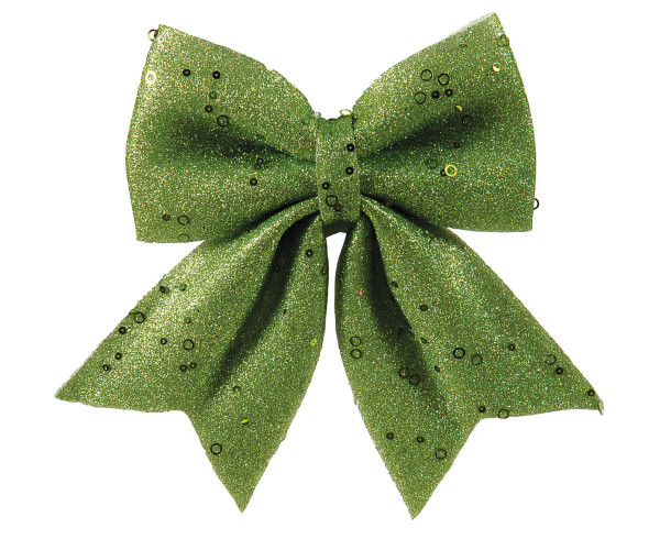 Πράσινος Χριστουγεννιάτικος Φιόγκος 20cm 