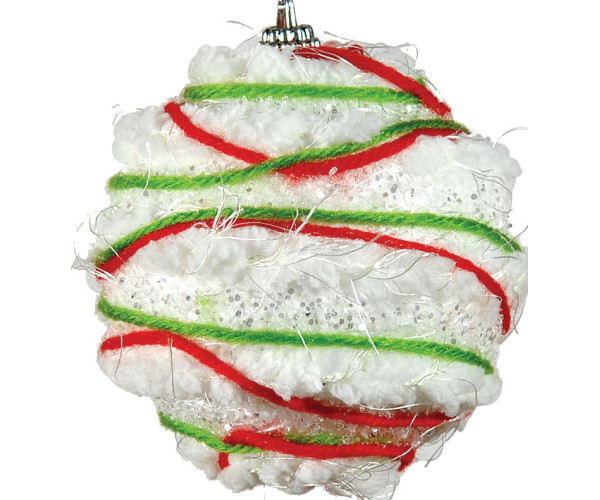 Πράσινη Χριστουγεννιάτικη Μπάλα 10cm,Σέτ/6