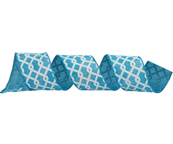 Μπλέ Χριστουγεννιάτικη Κορδέλα 8,5 Μέτρα (9 yards)