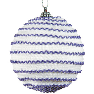 Πλαστική Χριστουγεννιάτικη Μπάλα 10cm,Σέτ/6