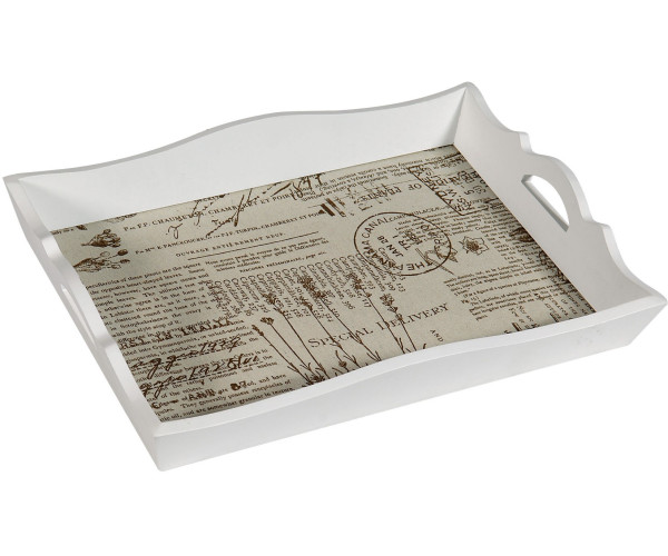 Επιτραπέζιος Χριστουγεννιάτικος Δίσκος 39 x 27 x 6(Η)cm