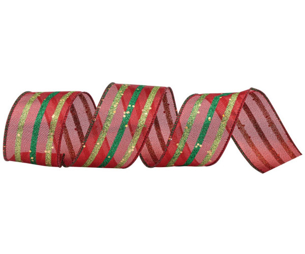 Χριστουγεννιάτικη Κορδέλα 8,50 Μέτρων (9 Yards)