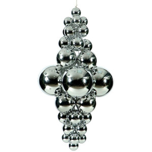 Πλαστική Χριστουγεννιάτικη Μπάλα Διακόσμησης 65cm