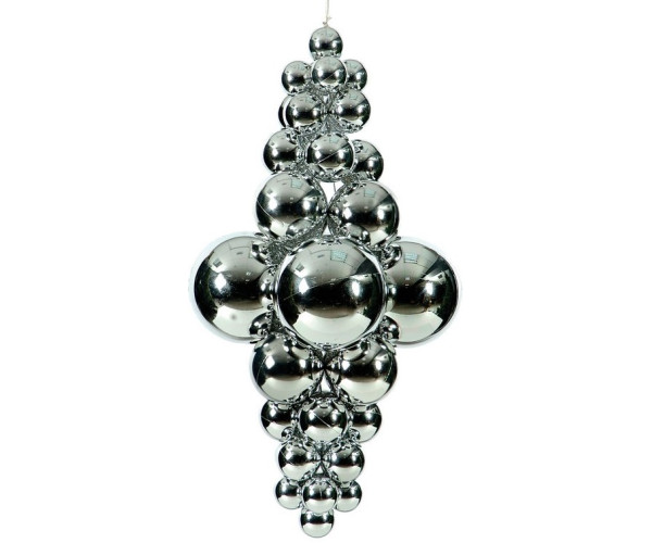 Πλαστική Χριστουγεννιάτικη Μπάλα Διακόσμησης 65cm