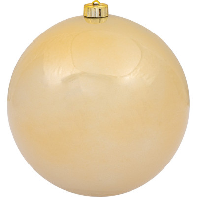 Χρυσή Περλέ Χριστουγεννιάτικη Μπάλα Διακόσμησης 30cm