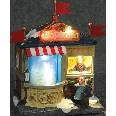 Χριστουγεννιάτικο Διακοσμητικό Όπτικαλ Μουσικής Και Κίνησης Μπαταρίας ,16 x 9 x 18(H)cm