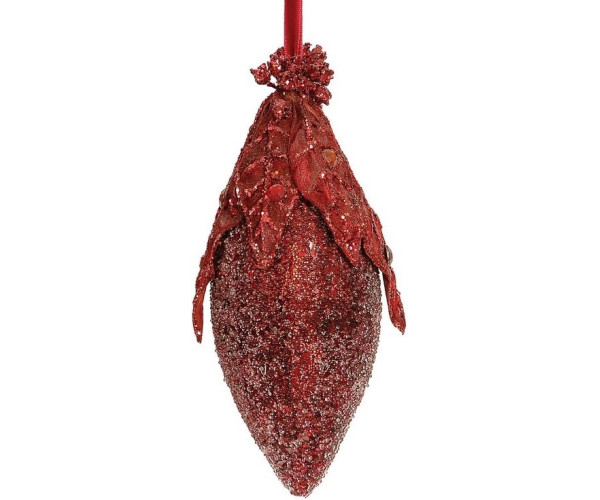 Πλαστική Χριστουγεννιάτικη Μπάλα 18cm