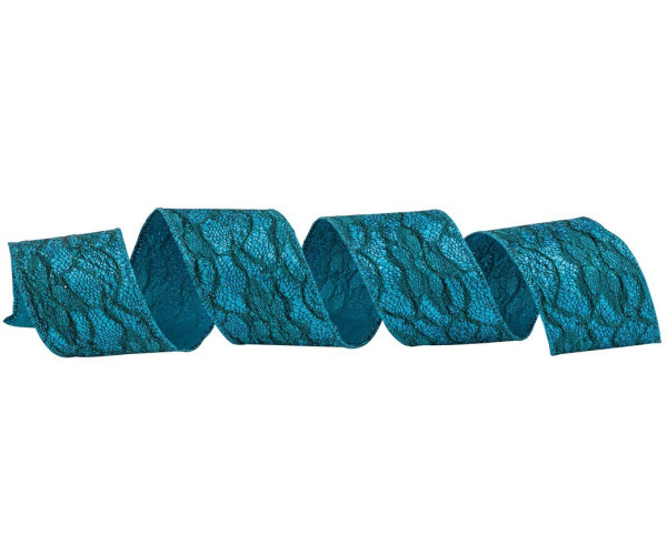 Μπλέ Χριστουγεννιάτικη Κορδέλα 8,5 Μέτρα (9 yards)