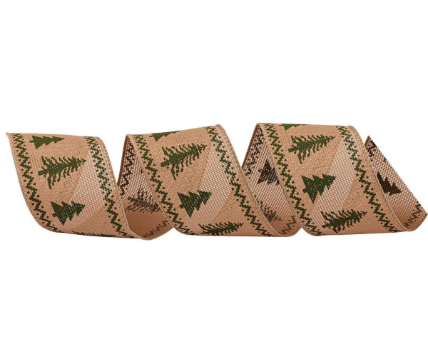 Πράσινη Χριστουγεννιάτικη Κορδέλα 8,5 Μέτρα(9 yards)