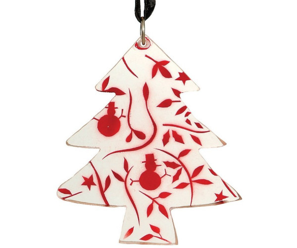 Ακρυλικό Κρεμαστό Χριστουγεννιάτικο Στολίδι 10cm