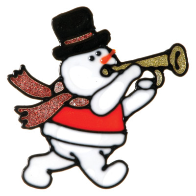 Αυτοκόλλητη Φιγούρα Τζαμιού 15 x 15(h)cm