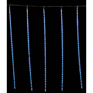 Led Επεκτεινόμενη Κουρτίνα Με Μπλε Φωτισμό ,200 x 100cm