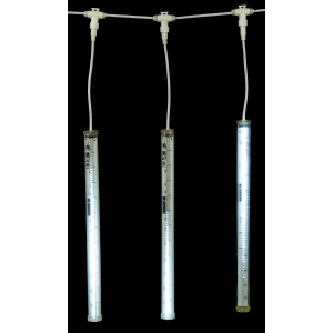 Led Κουρτίνα Snow Fall Με Επέκταση Διπλής Όψης Ip44,10m x 30(H)cm (Kelvin: 6.000 - 10.000)