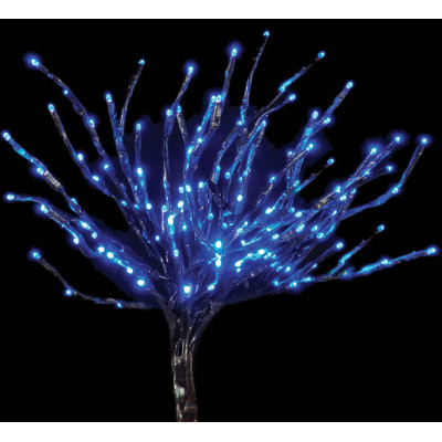 Led Φωτιζόμενο Κλαδί Με Λευκό (Του Πάγου) Φωτισμό, 60cm