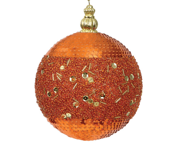 Πλαστική Χριστουγεννιάτικη Μπάλα 8cm,Σέτ/6
