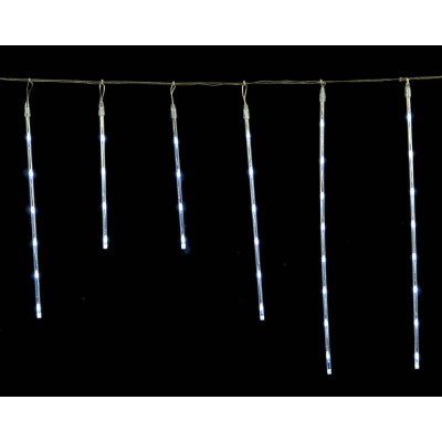 Επεκτεινόμενη Led Κουρτίνα Με Μπλέ Φωτισμό ,270 x 65(H)cm