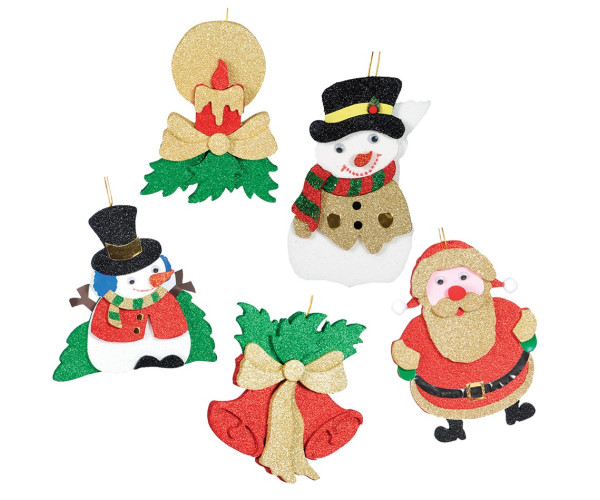 Κρεμαστά Χριστουγεννιάτικα Στολίδια ,20(h)cm ,Σέτ/5