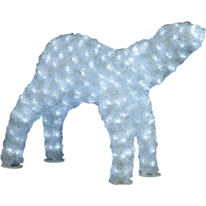 280Led 3D Φωτιζόμενο Ακρυλικό Ελάφι Με Μετασχηματιστή Ip44,45 x 35(H)cm