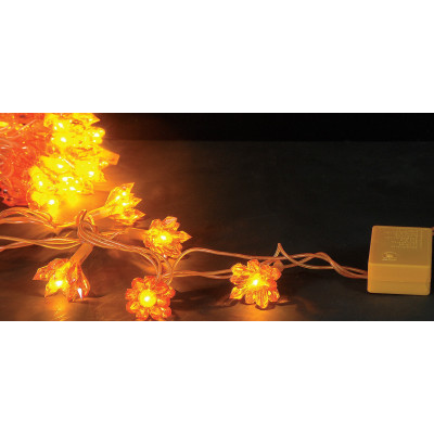 50 Λαμπάκια Με Ακρυλικά Σχέδια Και 8 Πρόγραμματα, Απόστασης 9 Μέτρων