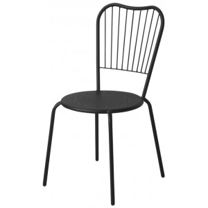 Στοιβαζόμενη Μεταλλική Καρέκλα 45 x 45 x 88(h)cm
