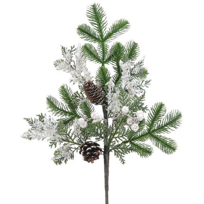 Χιονισμένο Διακοσμητικο Κλαδί 30 x 65(h)cm