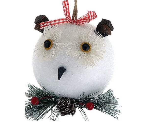 Πλαστική Χριστουγεννιάτικη Μπάλα 10cm,Σέτ/4