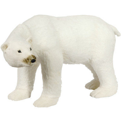 Χριστουγεννιάτικη Διακοσμητική Αρκούδα Με Μουσική Και Κίνηση 135 x 57 x 92(h)cm