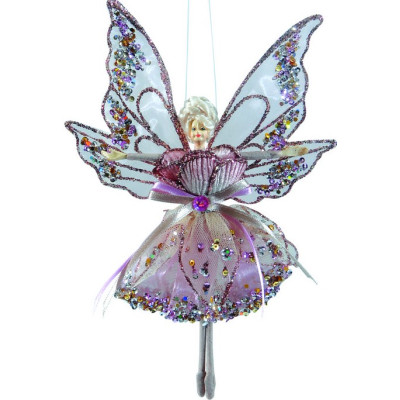 Κεραμικό Κρεμαστό Χριστουγεννιάτικο Στολίδι Μπαλαρίνα 20 x 15cm