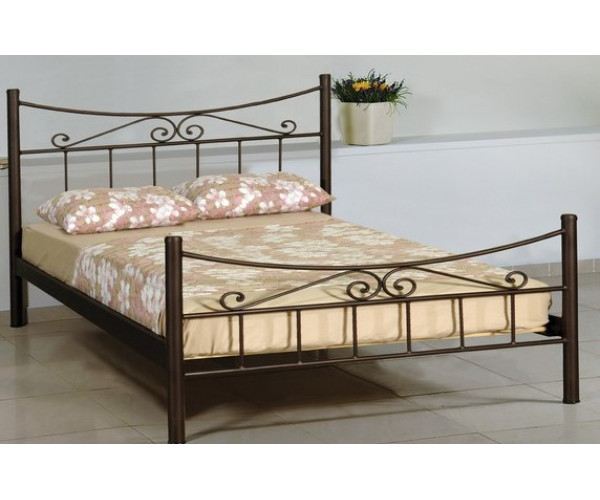 Υπέρδιπλο Μεταλλικό Κρεβάτι Ηρώ 208 x 158cm Υπέρδιπλο Μεταλλικό Κρεβάτι Ηρώ 208 x 158cm