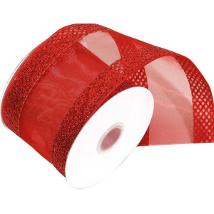 Χριστουγεννιάτικη Κορδέλα 8,50 Μέτρων (9 Yards)