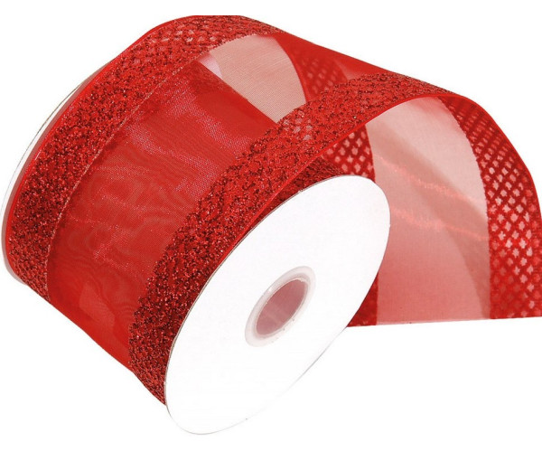 Χριστουγεννιάτικη Κορδέλα 8,50 Μέτρων (9 Yards)